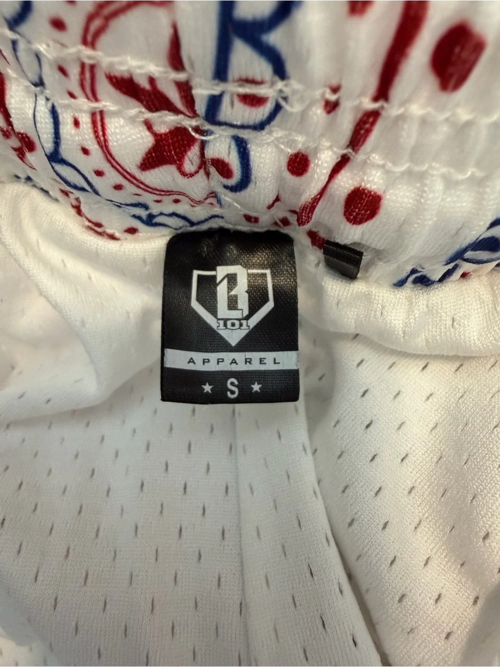 Baseball Lifestyle 101 Red & Blue Paisley Men’s Shorts